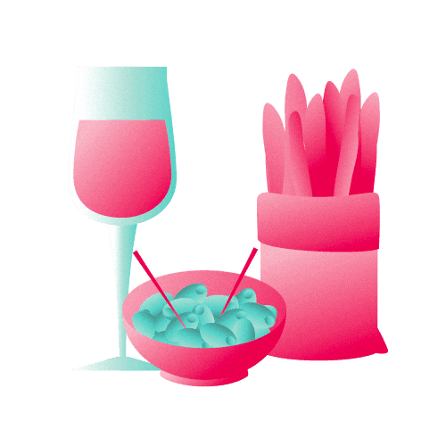 Leichter Aperitif