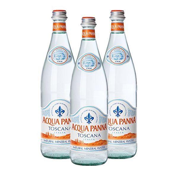 Sahne Wasser im Glas (75 cl) 3 Stück