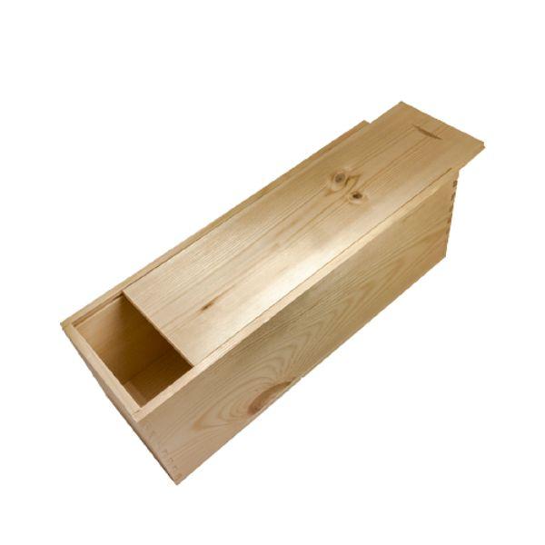Holzkiste Einzelflasche (75 cl)