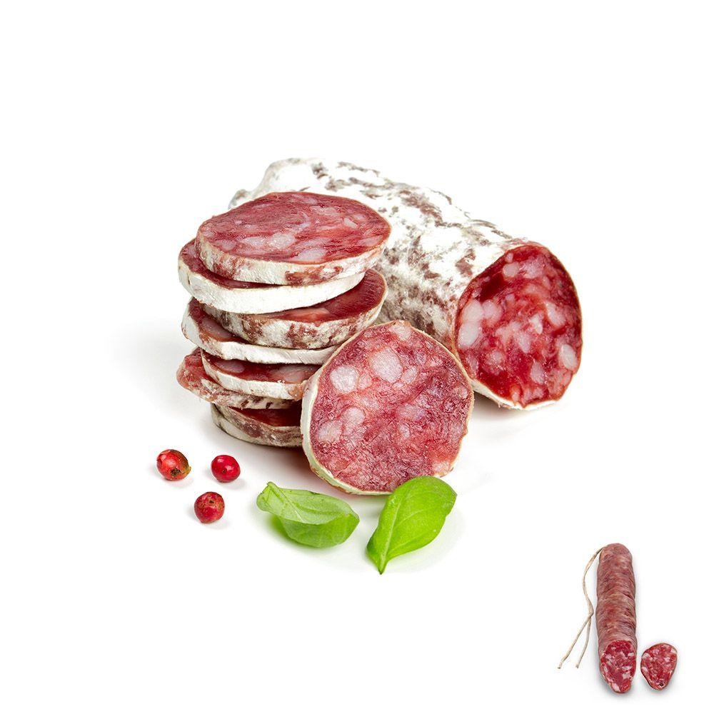 Vakuumverpackte Strolghino-Salami (300 g)
