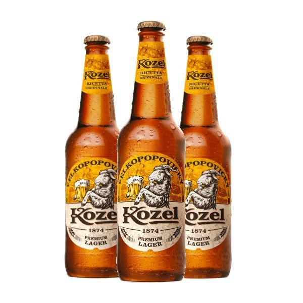 Kozel PremiumLager (33 cl) 3 Stück