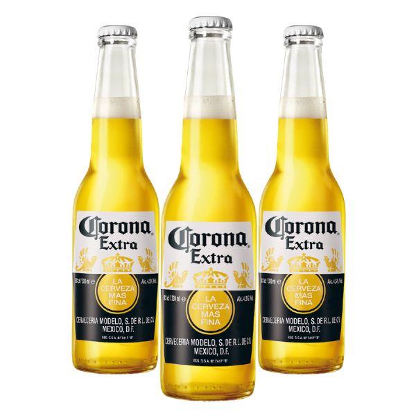 Corona Extra Lager (33 cl) 3 Stück