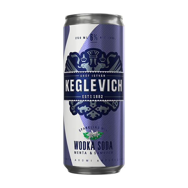 Wodka Soda Minze und Holunderbeere RTD (25 cl)