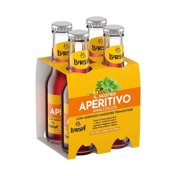 Absinthe Red Alkoholfreier Aperitif (15 cl) 4 Stück