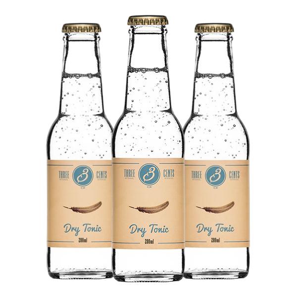 Three Cents Dry Tonic (20 cl) 3 Stück