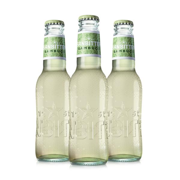 Sanbittèr Holunderblüten-Aperitif (20 cl) 3 Stück