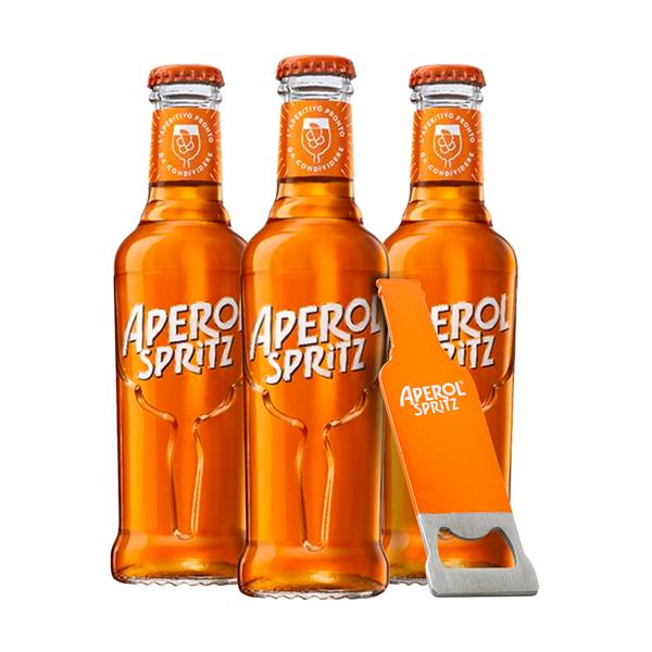 Aperol Spritz Ready to Enjoy (20 cl) 3 Stück mit gratis Flaschenöffner!