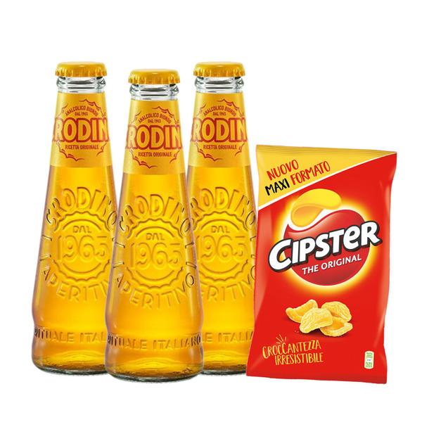 Aperitif-Kit - Alkoholfreier Crodino Blond und Cipster