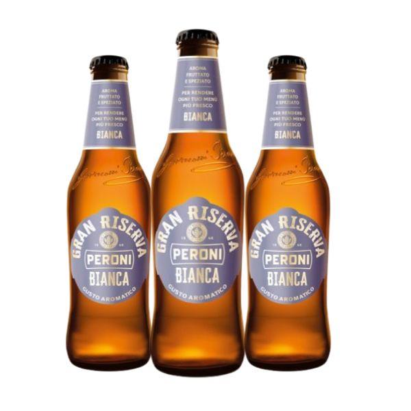 Peroni Gran Riserva Bianca (33 cl) 3 Stück