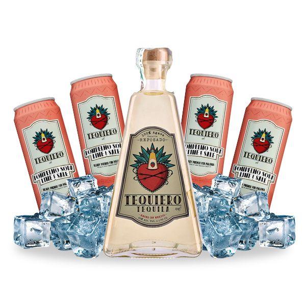 teQuiero teQuila - Paloma Cocktail Kit - für 10 Personen
