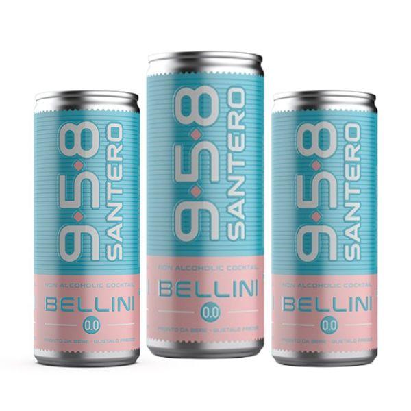 958 Santero Bellini Alkoholfrei RTD (25 cl) 3 Stück