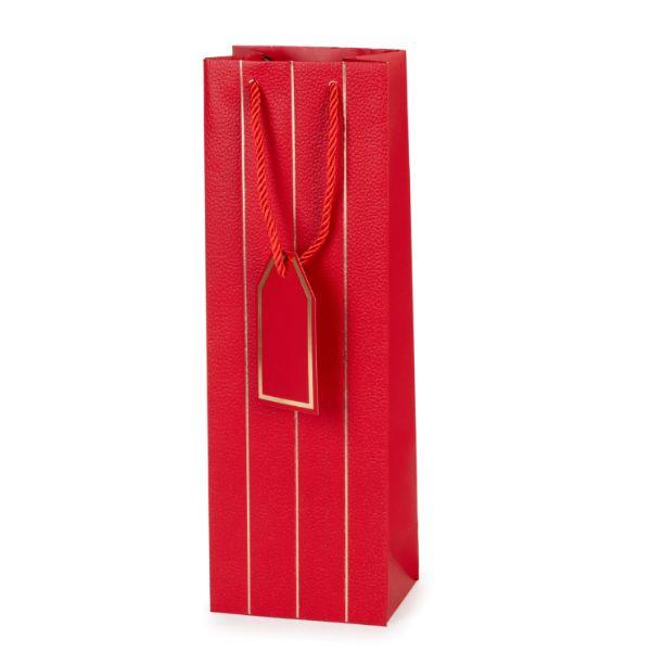 Marlon Pouch-Flaschenhalter - Rot/Gold