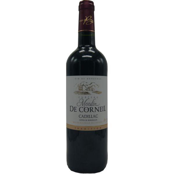 Cadillac Côtes de Bordeaux A.O.C. Chateau Moulin de Corneil Tradition 2022