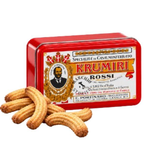 Rote Krumiri-Kekse – Dose 300 g 