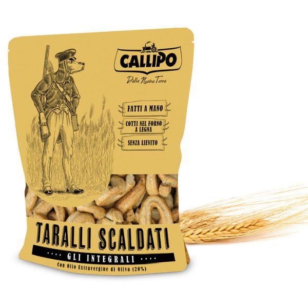 Warme Vollkorn-Taralli mit nativem Olivenöl extra (280 g)