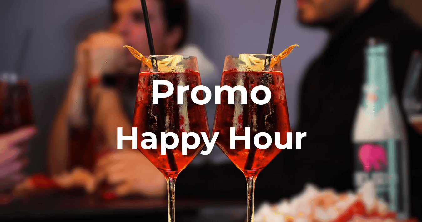 Promo Happy Hour - 2x1 auf Spritz!