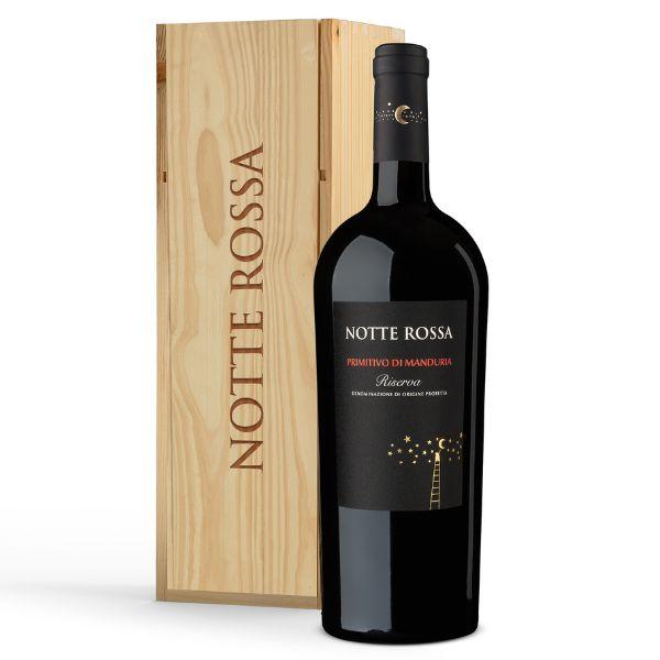 Primitivo di Manduria PDO Riserva 2020 Magnum (150 cl) in Holzkiste