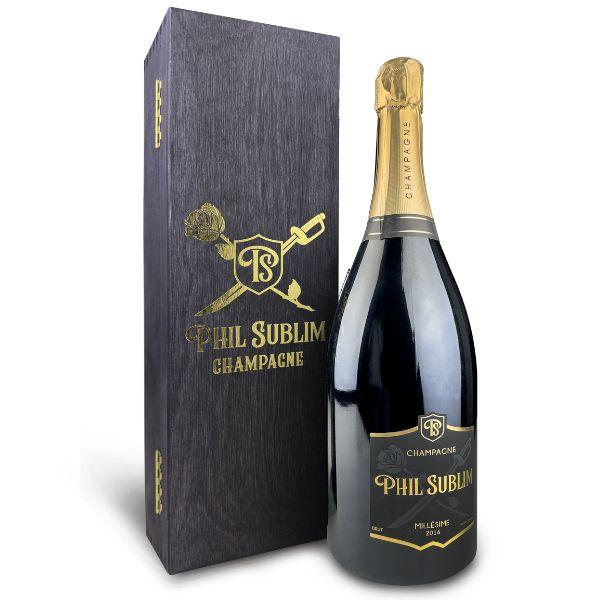 Champagner AOC Brut Millesime Magnum 2016 (Coffret)