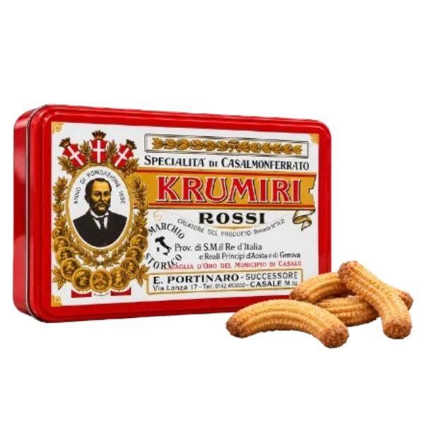 Rote Krumiri-Kekse – Dose 600 g